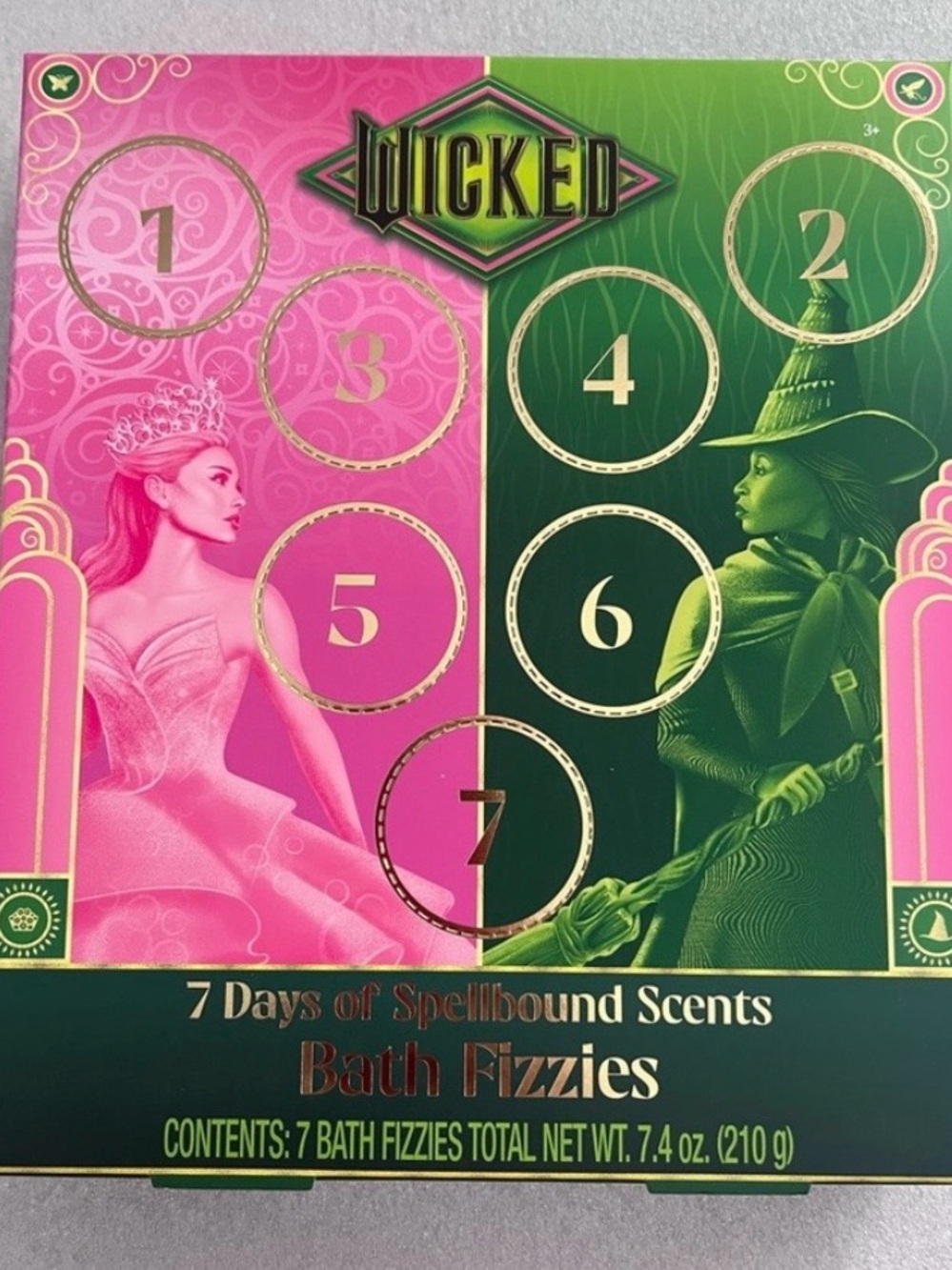 Wicked Movie Themed - 7 Days of Spellbound Scents Bath Fizzies